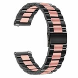 Strap-it Bracelet acier Huawei Watch GT 5 41mm (noir/rose)