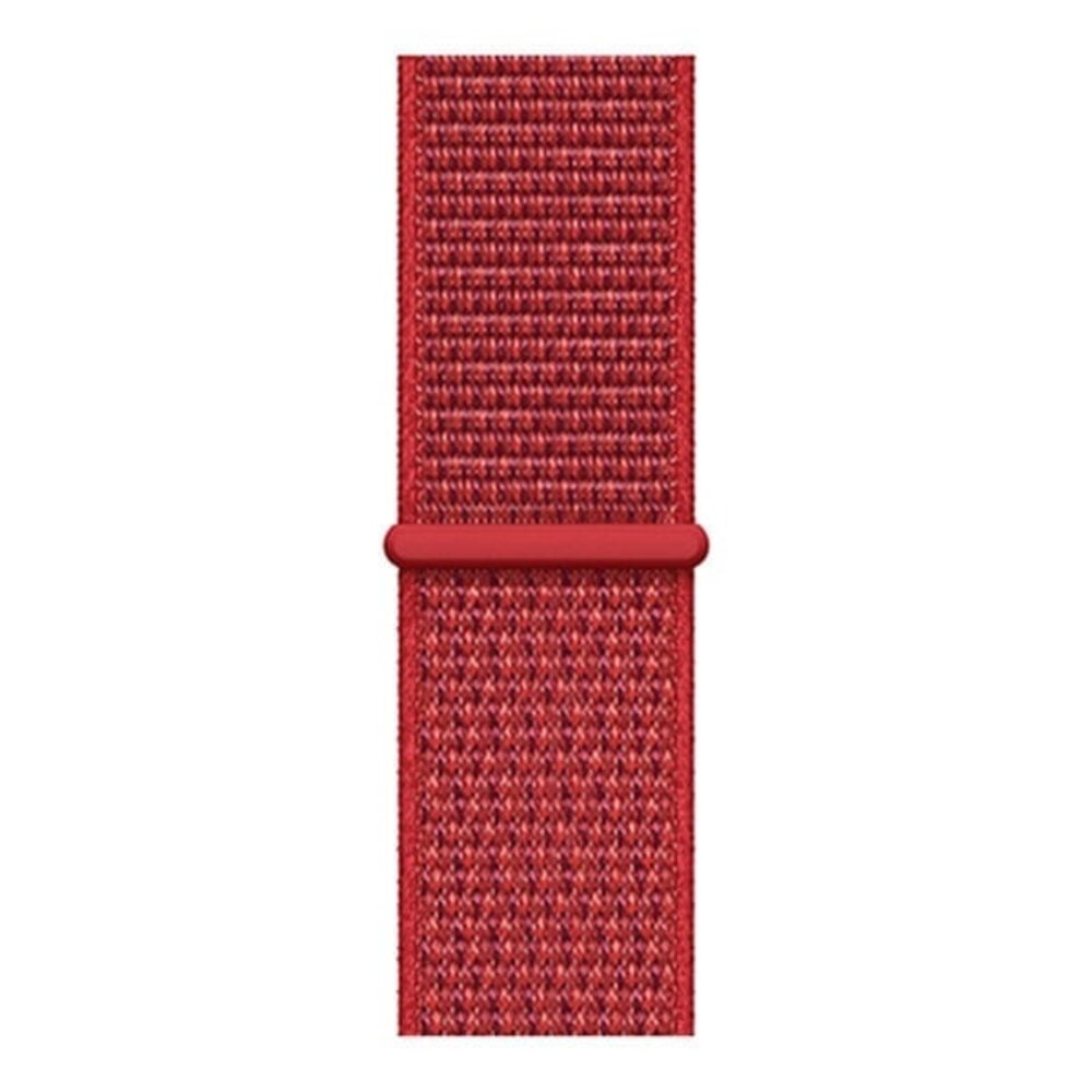 Strap-it Strap-it Bracelet Nylon Huawei Watch GT 5 Pro 42mm (rouge)