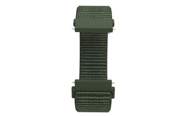 Strap-it Strap-it Bracelet Nylon Huawei Watch GT 5 Pro 42mm (vert foncé)