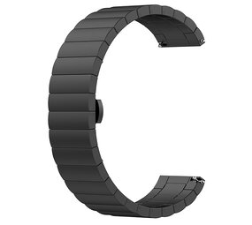 Strap-it Bracelet métal Huawei Watch GT 5 Pro 42mm (noir)