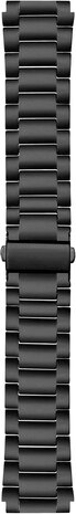 Strap-it Strap-it Bracelet titane Huawei Watch GT 5 Pro 42mm (noir)