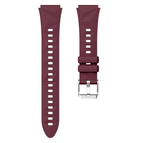Strap-it Strap-it Bracelet silicone premium Huawei Watch GT 4 41mm (vin rouge)