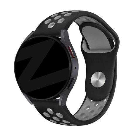 Bandz Bandz Bracelet sport 'Deluxe' Amazfit Cheetah (Pro) (noir/gris)