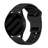 Strap-it Bracelet silicone robuste Coros Pace 3 (noir)