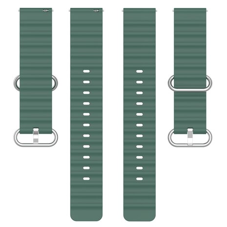 Strap-it Strap-it Bracelet Océan Coros Apex 46mm (vert foncé)