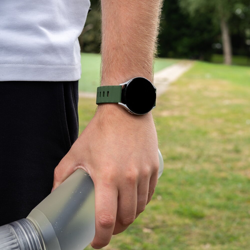 Strap-it Strap-it Bracelet silicone robuste Coros Pace 2 (vert)