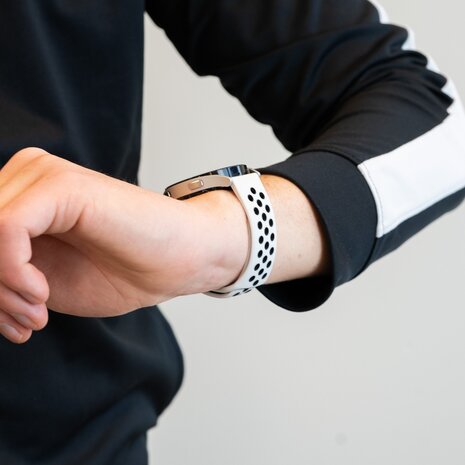 Bandz Bandz Bracelet sport 'Deluxe' Coros Apex 2 (blanc/noir)