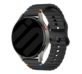 Strap-it Bracelet Wave Coros Apex 2 (noir)