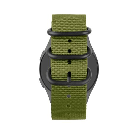Bandz Bandz Bracelet nylon avec boucle Huawei Watch Ultimate (vert)