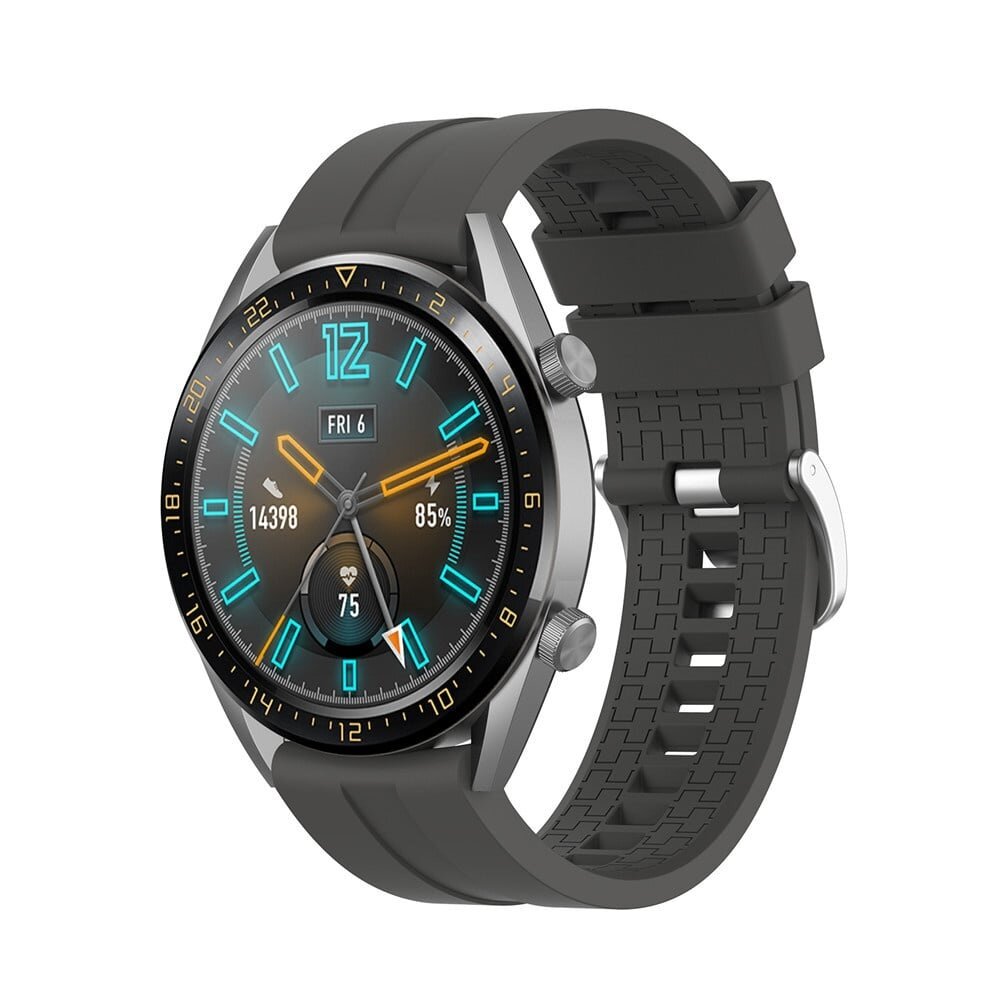 Strap-it Strap-it Bracelet silicone extrème Huawei Watch Ultimate (gris foncé)