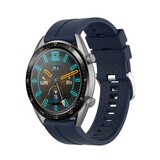 Strap-it Bracelet silicone extrème Huawei Watch Ultimate (bleu foncé)