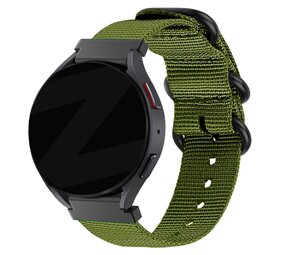 Bandz Bandz Bracelet nylon avec boucle TicWatch 22mm (vert)