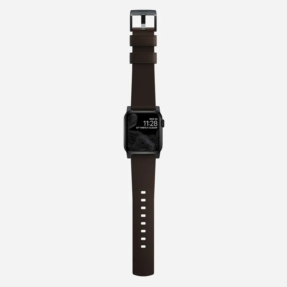 Nomad Nomad Bracelet hybride Active Pro Apple Watch (marron/noir)