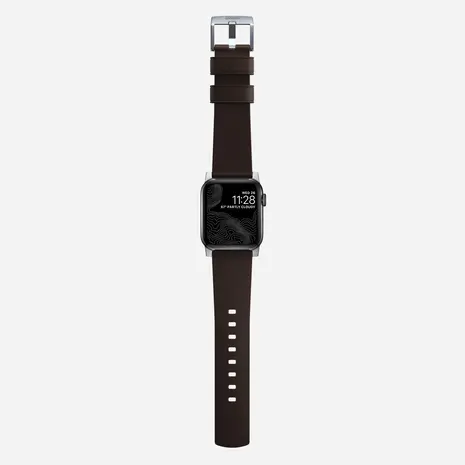 Nomad Nomad Bracelet hybride Active Pro Apple Watch (marron/argent)