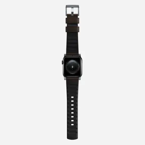 Nomad Nomad Bracelet hybride Active Pro Apple Watch (marron/argent)