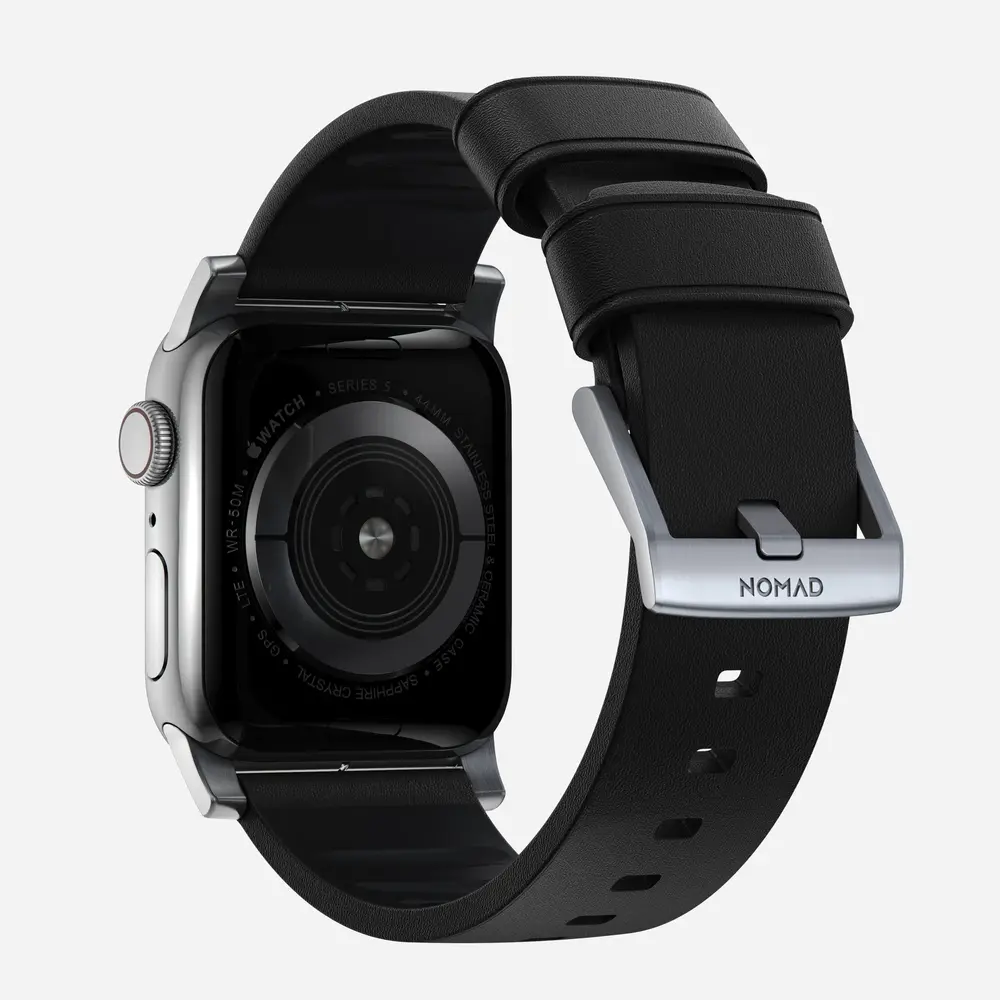 Nomad Nomad Bracelet hybride Active Pro Apple Watch (noir/argent)