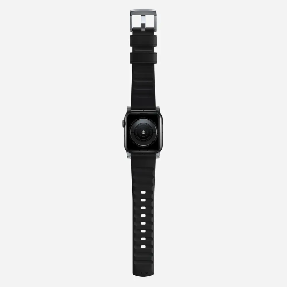 Nomad Nomad Bracelet hybride Active Pro Apple Watch (noir/argent)