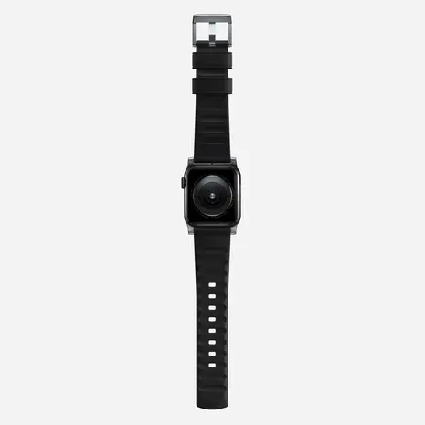 Nomad Nomad Bracelet hybride Active Pro Apple Watch (noir/argent)