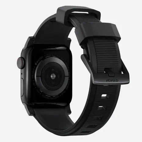 Nomad Nomad Bracelet silicone Rugged Apple Watch (noir)