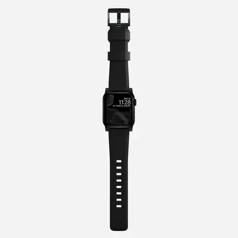 Nomad Nomad Bracelet silicone Rugged Apple Watch (noir)