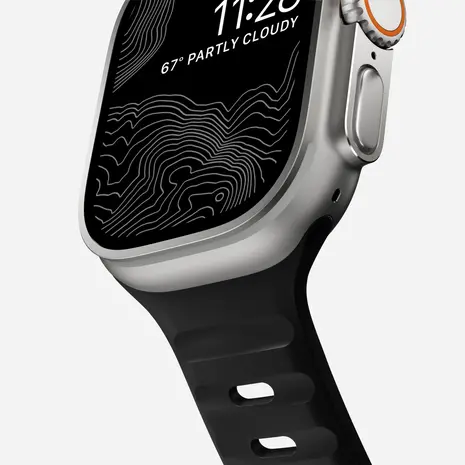 Nomad Nomad Bracelet silicone Sport Apple Watch (noir)