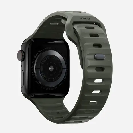 Nomad Nomad Bracelet silicone Sport Apple Watch (ash green)