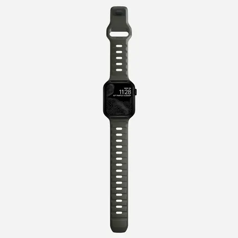 Nomad Nomad Bracelet silicone Sport Apple Watch (ash green)
