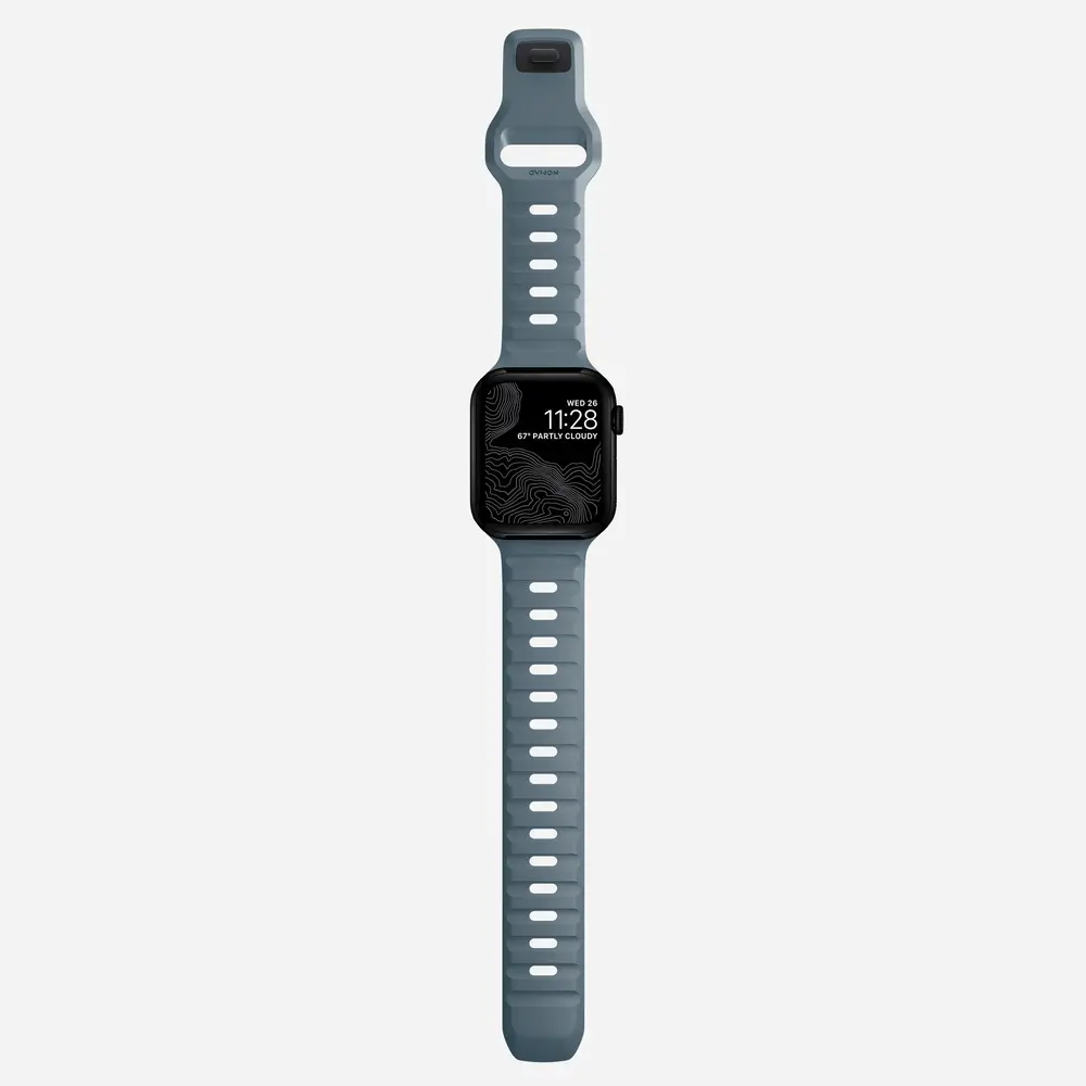 Nomad Nomad Bracelet silicone Sport Apple Watch (bleu marine)