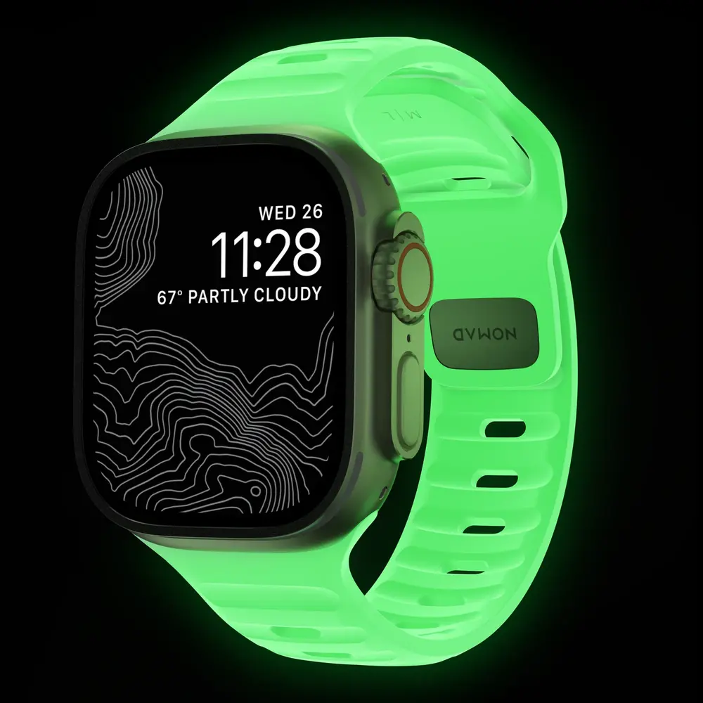 Nomad Nomad Bracelet silicone Sport Apple Watch (glow 2.0)