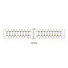 Strap-it Strap-it Bracelet céramique Huawei Watch GT 5 41mm (blanc/or) Strap-it Strap-it Bracelet céramique Huawei Watch GT 5 41mm (blanc/or)