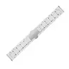 Strap-it Strap-it Bracelet à maillons céramique Fossil Gen 6 42mm (blanc/argent) Strap-it Strap-it Bracelet à maillons céramique Fossil Gen 6 42mm (blanc/argent)