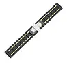 Strap-it Strap-it Bracelet à maillons céramique Fossil Gen 6 42mm (noir/or) Strap-it Strap-it Bracelet à maillons céramique Fossil Gen 6 42mm (noir/or)