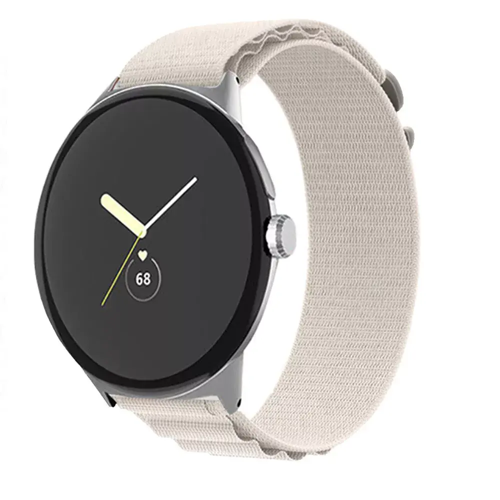 Strap-it Strap-it Bracelet Alpine Google Pixel Watch 1/2 (lumière stellaire)