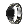 Strap-it Strap-it Bracelet céramique acier Samsung Galaxy Watch 4 40mm (noir/or) Strap-it Strap-it Bracelet céramique acier Samsung Galaxy Watch 4 40mm (noir/or)