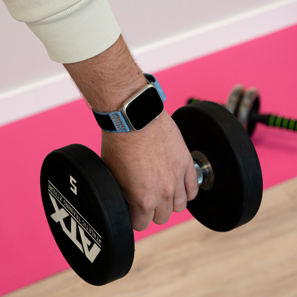 Bandz Bandz Bracelet Denim Apple Watch (bleu clair)