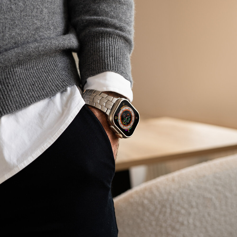 Bandz Bandz Bracelet titane 'Supreme' Apple Watch (titane)