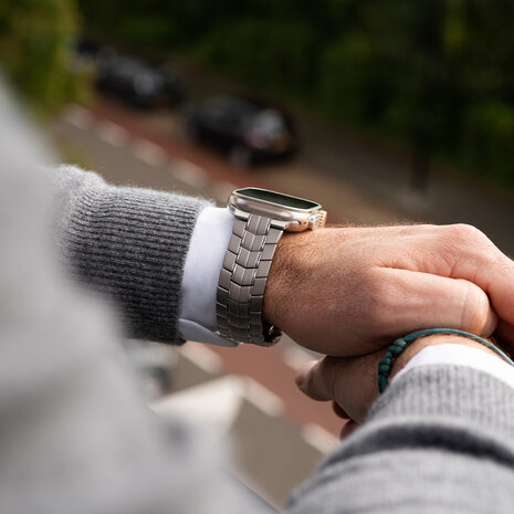 Bandz Bandz Bracelet titane 'Supreme' Apple Watch (titane)