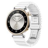 Strap-it Bracelet céramique 'One Bead' Huawei Watch GT 5 41mm (blanc)