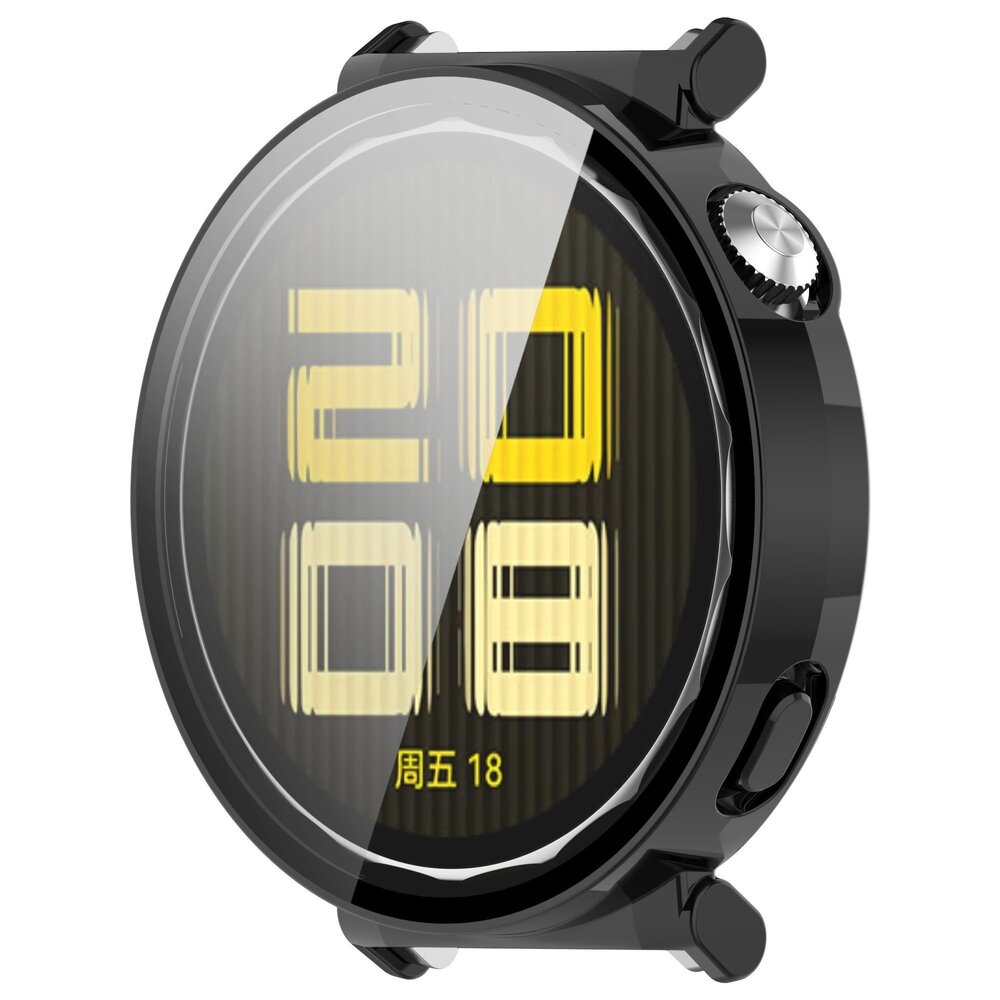 Strap-it Strap-it Coque rigide avec verre Huawei Watch GT 5 41mm (noir)