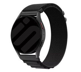 Strap-it Bracelet nylon Alpine Samsung Galaxy Watch 46mm (noir)