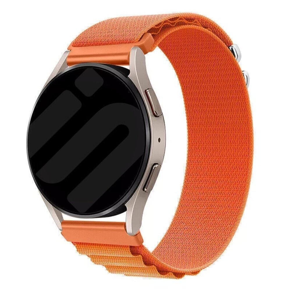 Strap-it Strap-it Bracelet nylon Alpine Huawei Watch GT 4 46mm (orange) Strap-it Strap-it Bracelet nylon Alpine Huawei Watch GT 4 46mm (orange)