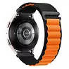 Strap-it Strap-it Bracelet nylon Alpine Amazfit Balance (noir/orange)