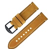 Strap-it Strap-it Bracelet cuir véritable Withings ScanWatch 2 38mm (marron)