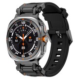 Strap-it Bracelet TPU 'Explorer' Samsung Galaxy Watch Ultra (noir avec noir)