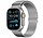 Strap-it Bracelet Milanais Modern Apple Watch (argent)