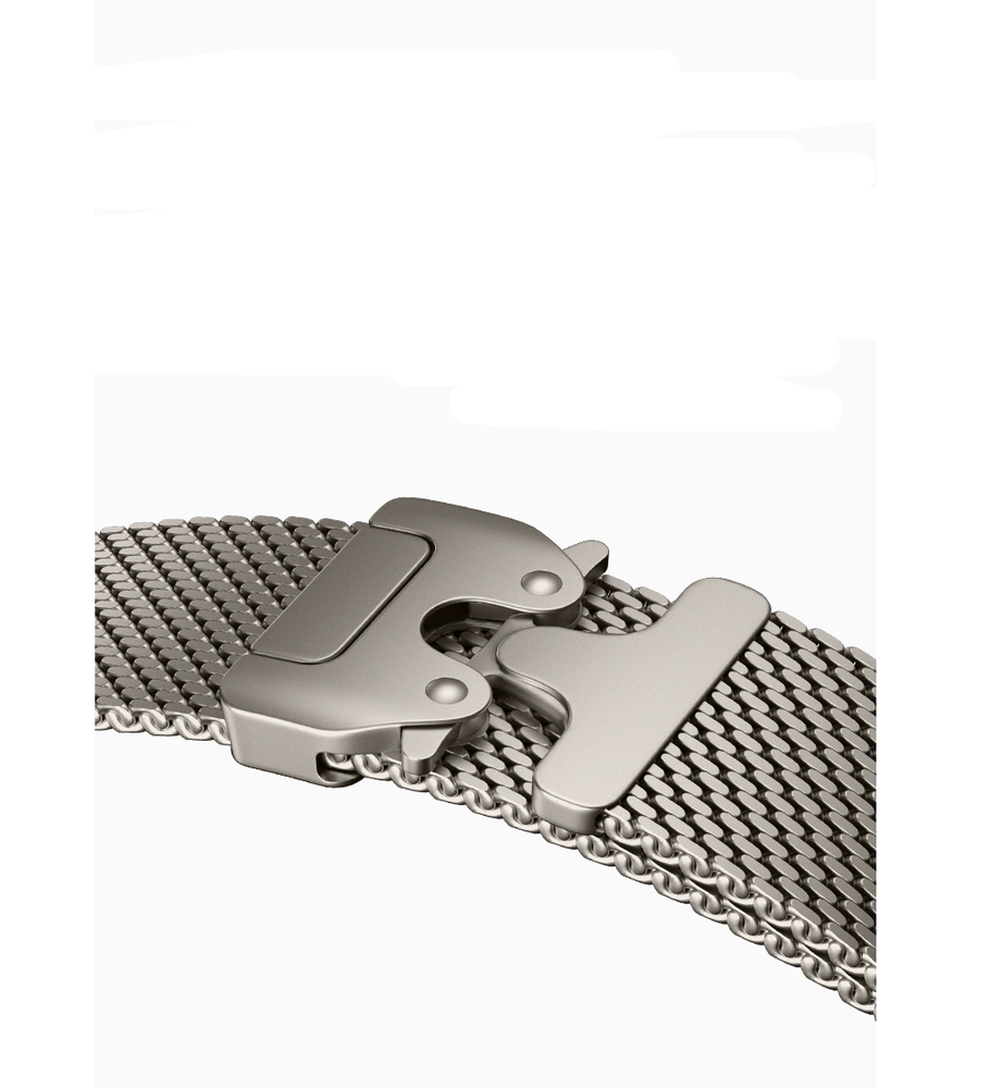 Strap-it Strap-it Bracelet Milanais Modern Apple Watch (titane)