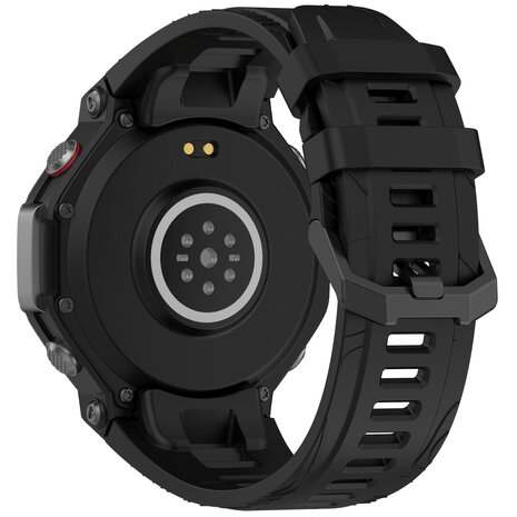 Strap-it Strap-it Bracelet silicone Amazfit T-Rex 3 (noir)