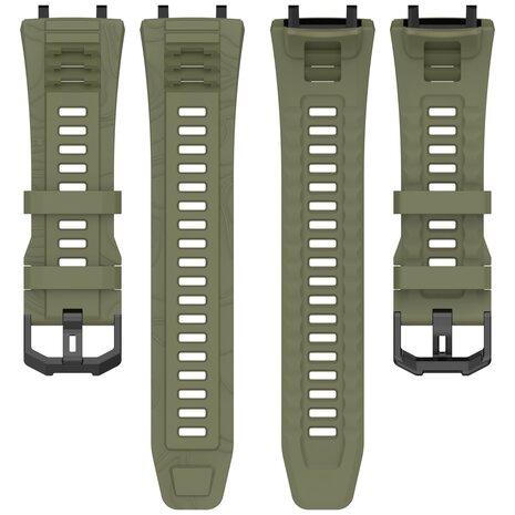 Strap-it Strap-it Bracelet silicone Amazfit T-Rex 3 (vert foncé)