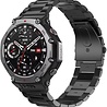 Strap-it Strap-it Bracelet acier Amazfit T-Rex 3 (noir) Strap-it Strap-it Bracelet acier Amazfit T-Rex 3 (noir)