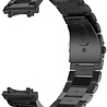 Strap-it Strap-it Bracelet acier Amazfit T-Rex 3 (noir) Strap-it Strap-it Bracelet acier Amazfit T-Rex 3 (noir)